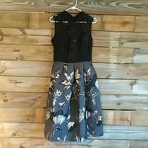 Hutch black and gray dress